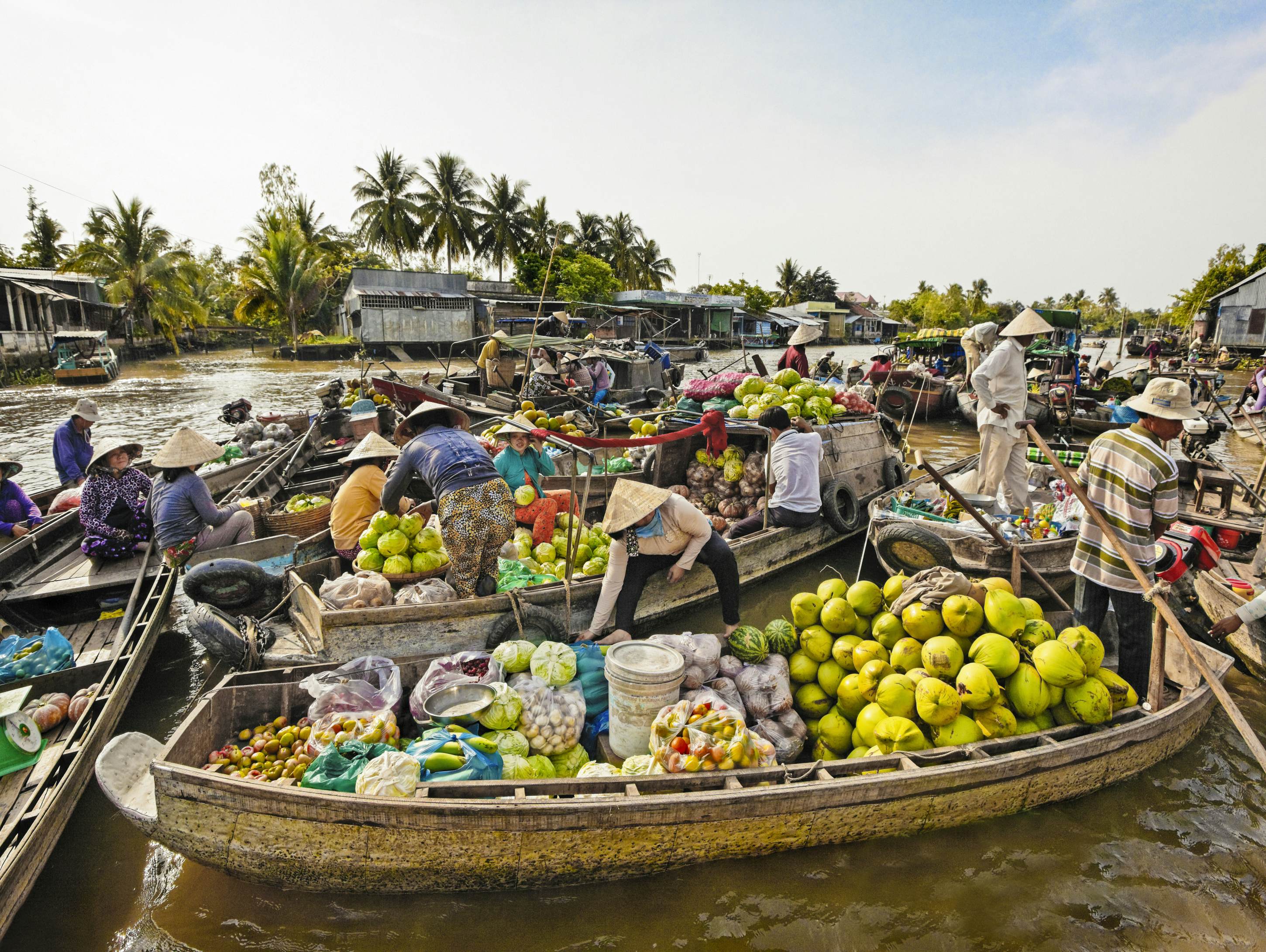 Shopping On Mekong Delta